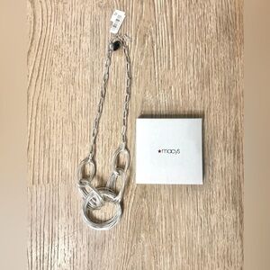 Silver Chain Linked Necklace by Macy's